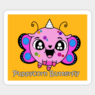 Puppycorn Butterfly Sticker